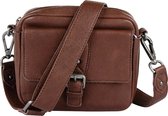 Cowboysbag Brugge Dames Crossbody tas Leer - Bruin