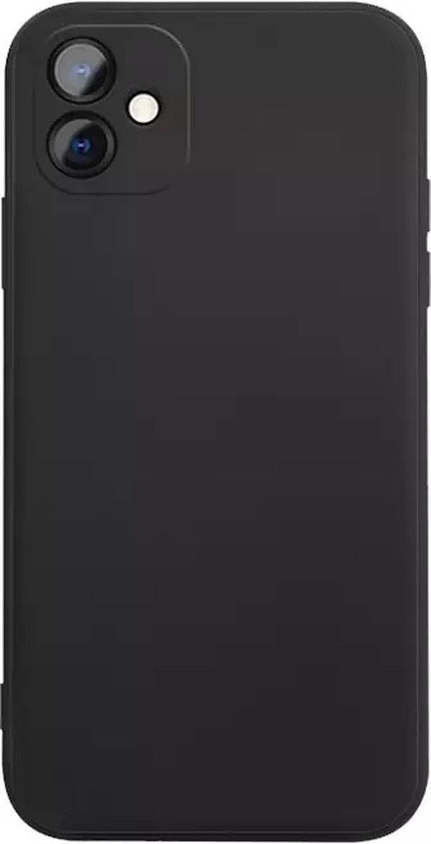 Samsung Galaxy A04 Hoesje - Siliconen - Samsung A04 Hoesje Zwart Siliconen Case