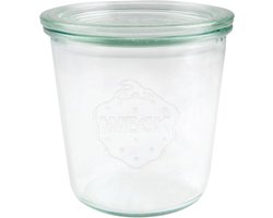 Weckpot STORT glas met deksel (580ml) 1/2L (6 stuks)