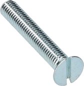 Vis GAMMA pour boîtier encastré | M3 x 20 | tête plate galvanisée | 20 MORCEAUX
