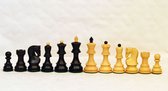 Zagreb 1959 pièces d'échecs lestées - hauteur du roi 95 mm (# 6)