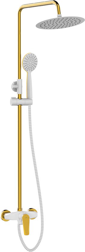 Exclusive doucheset met thermostatische kraan, handdouche en Exclusive doucheset met thermostatische kraan, handdouche en