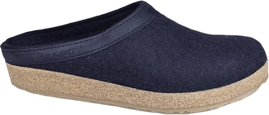 Blauwe Haflinger Pantoffels Torben Grizzly