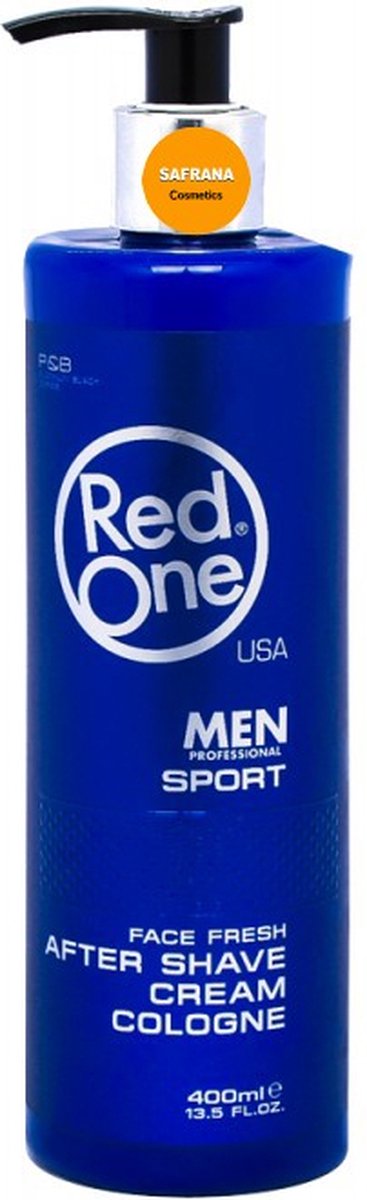  RED ONE MEN SPORT FACE FRESH AFTER SHAVE CREAM COLOGNE 400ML - Red One