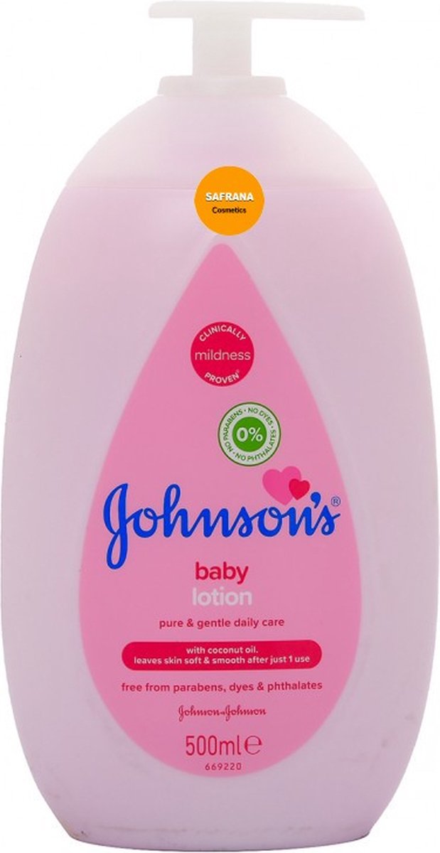 Johnson’s Baby - Bodylotion - Zacht & Verzorgend - 500 ml - 1 stuk van Merkloos — afbeelding 5