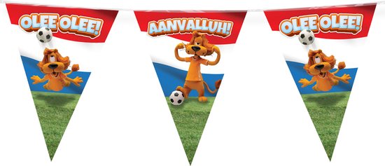 Loeki de Leeuw - Hup Holland - vlaggenlijn - rood/wit/blauw - 10 meter