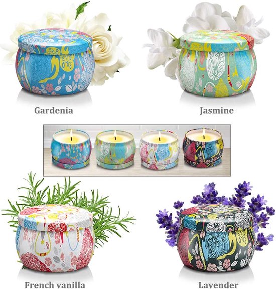 Foto: Geurkaarsen set scented candles aroma candles candle gift set