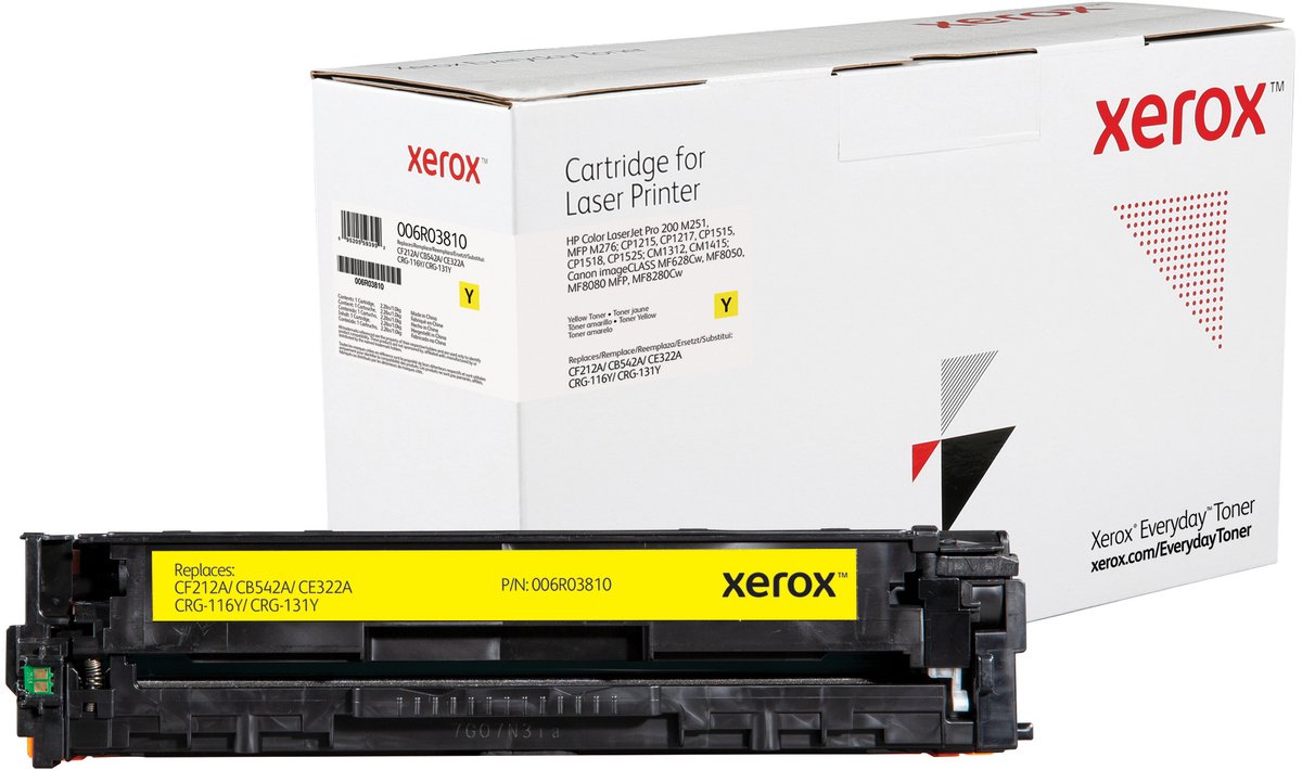 Compatible Toner Xerox 006R03810 Yellow