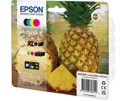 Epson 604XL inktcartridge 4 stuk(s) Origineel Hoog (XL) rendement Zwart, Cyaan, Magenta, Geel