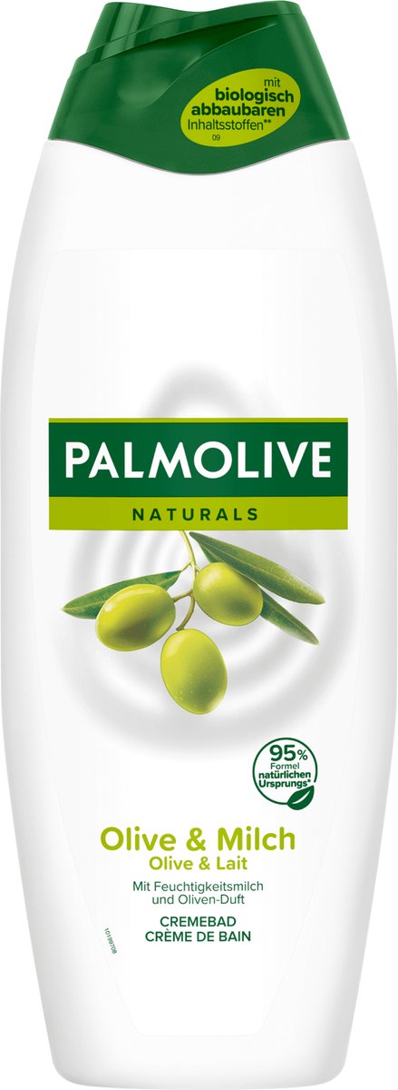 Palmolive Naturals Badcrème Olijf & Hydraterende Melk, 650 ml