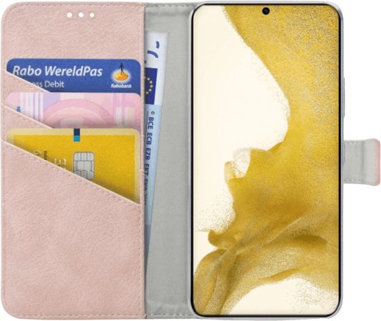 Portefeuille My Style Flex pour Samsung Galaxy S22+ 5G Pink