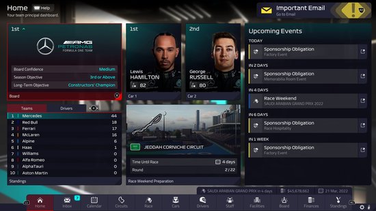 F1 Manager 2022 - PS4 - Plaion