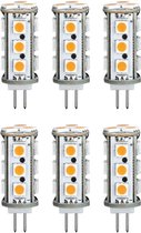 LED G4 Steeklampjes 12V - Warm wit licht - 170 lm - 6 Steeklampen