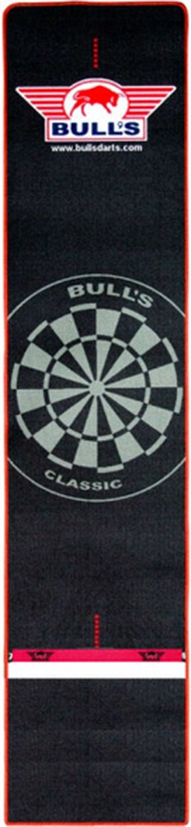 Carpet Dartmat + Oche 300x95cm - Black - Bulls van Bull's — afbeelding 2