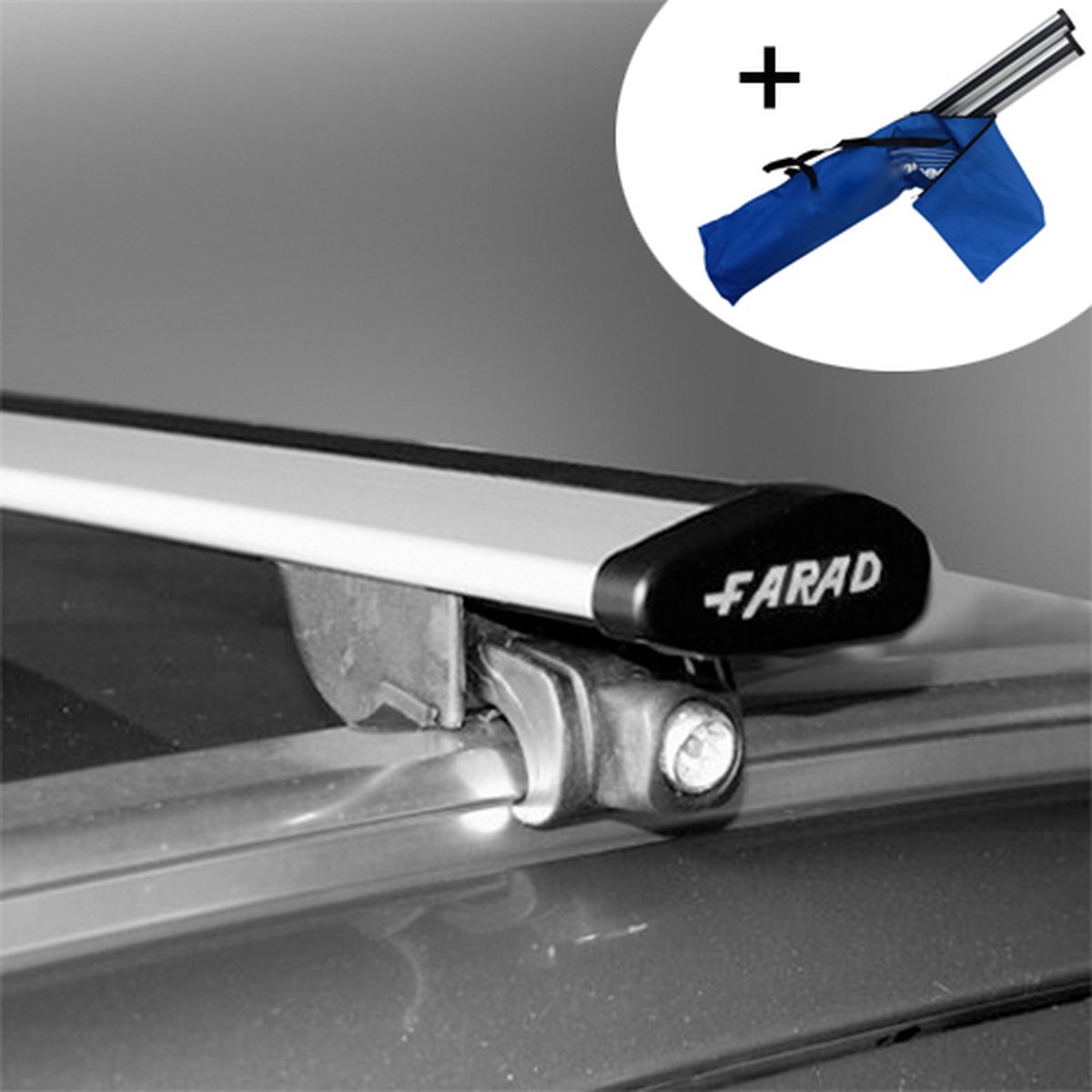 Dakdragers geschikt voor Audi Q7 SUV 2006 t/m 2015 - Wingbar - inclusief dakdrager opbergtas