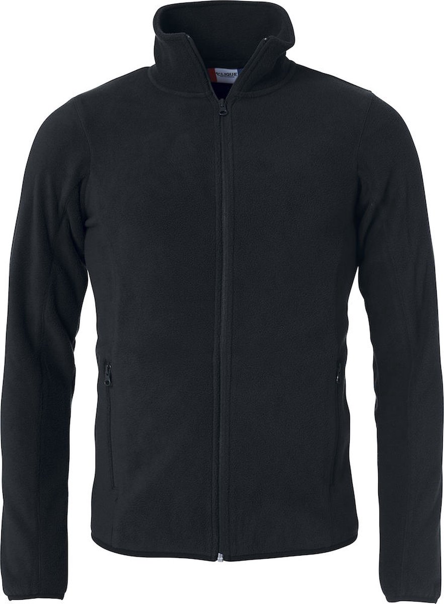 Clique Fleece Jack Zwart