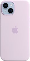 Origineel Apple iPhone 14 Hoesje MagSafe Silicone Case Paars