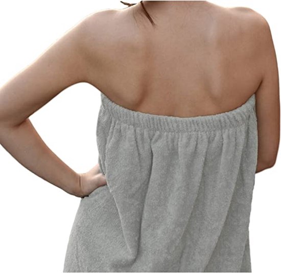 Asciugamano Sauna JEMIDI Sauna Kilt In Spugna Pareo M-XXL - Foto 4