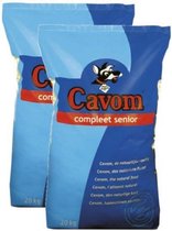 2x20 kg Cavom compleet senior hondenvoer