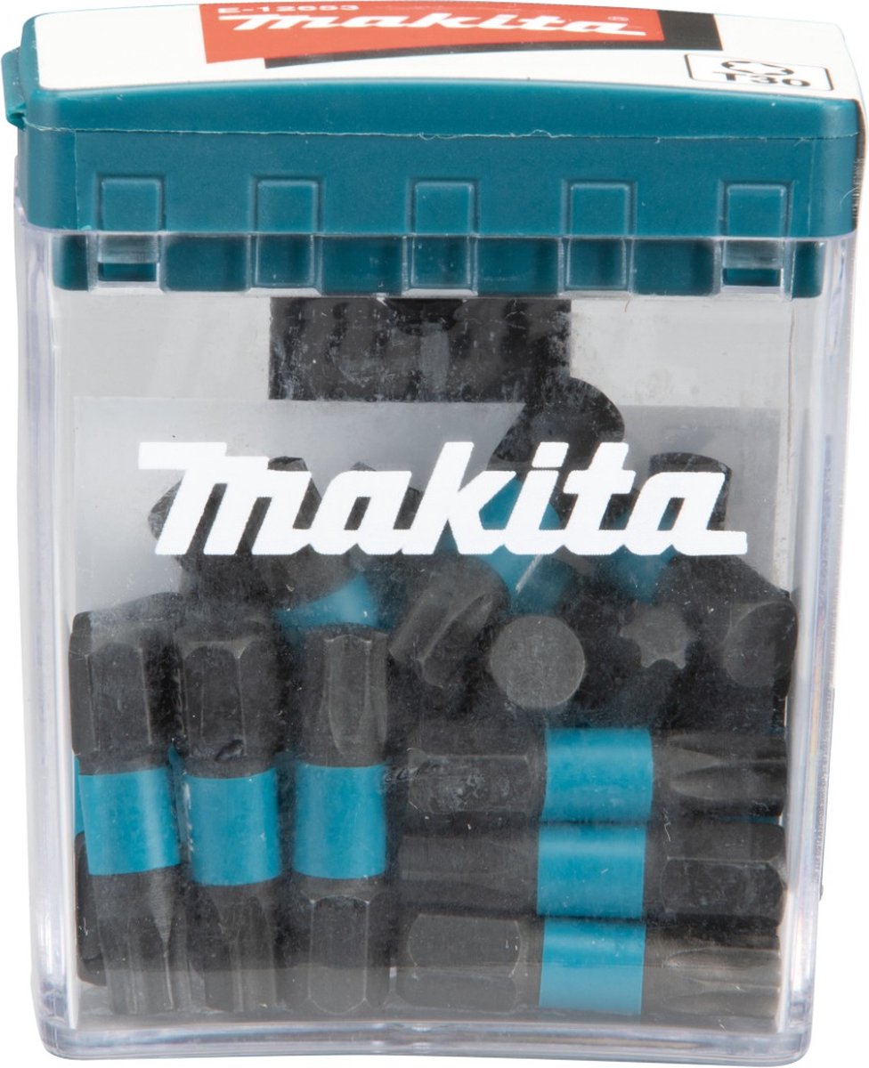 MAKITA E-12653 SCHROEFBIT T30X25MM 25ST IMPB