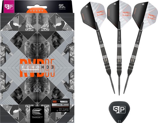 Target Raymond van Barneveld x Echo Swiss Point 95% - Dartpijlen van Target — afbeelding 4