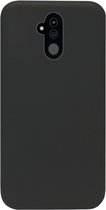 ADEL Siliconen Back Cover Softcase Hoesje Geschikt voor Huawei Mate 20 Lite - Zwart