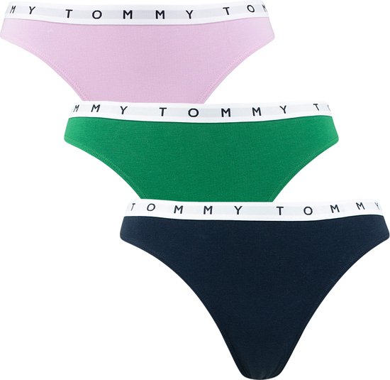 Tommy Hilfiger dames tommy jeans string blauw