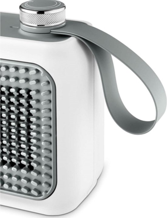 Chauffage Soufflant Céramique De'Longhi Capsule 350W - Mini, Portable, Grille Orientable, Idéal Bureau - Design Compact