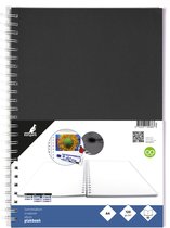 Kangaro fotoplakboek - 33x23cm - zwart - zuurvrij papier - met  pergamijnvellen - K-750113 | bol.com