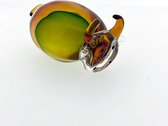 AL - Glaswerk - Koe - Oranje / Groen