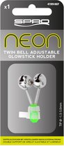 Spro (2 stuks) Neon Adjustable Double Bell Holder groen
