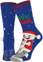 Foute Kerstsokken - 2-pak - voor heren - Happee Xmas - Kerst thema sokken