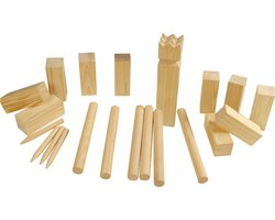 foto van Outdoor Games Kubb-Spel - hout - 21-delig