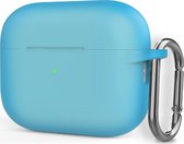 Mobigear - Hoesje geschikt voor Apple AirPods Pro 2 Hoesje Flexibel Siliconen | Mobigear Color - Blauw