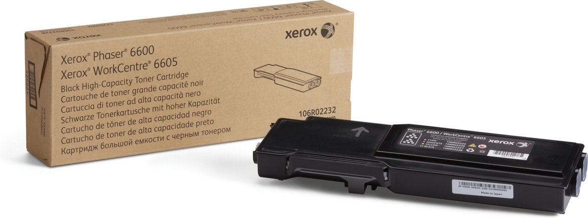 Toner Xerox 106R02232 Black