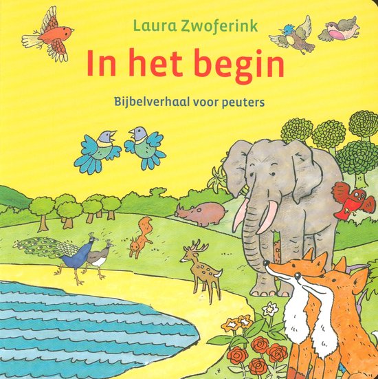 In het begin kartonboekje - cover