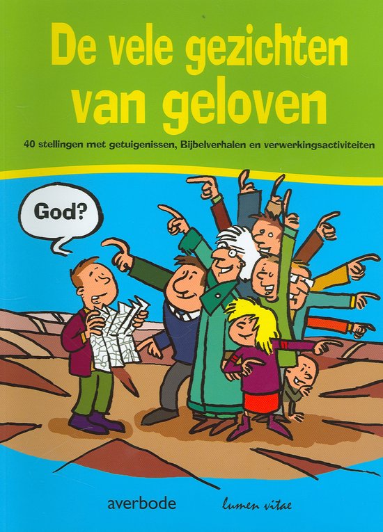 Cover van het boek 'De vele gezichten van geloven'