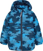 Color Kids - Manteau d'hiver pour bébés et enfants - AOP - Blauw - taille 86cm