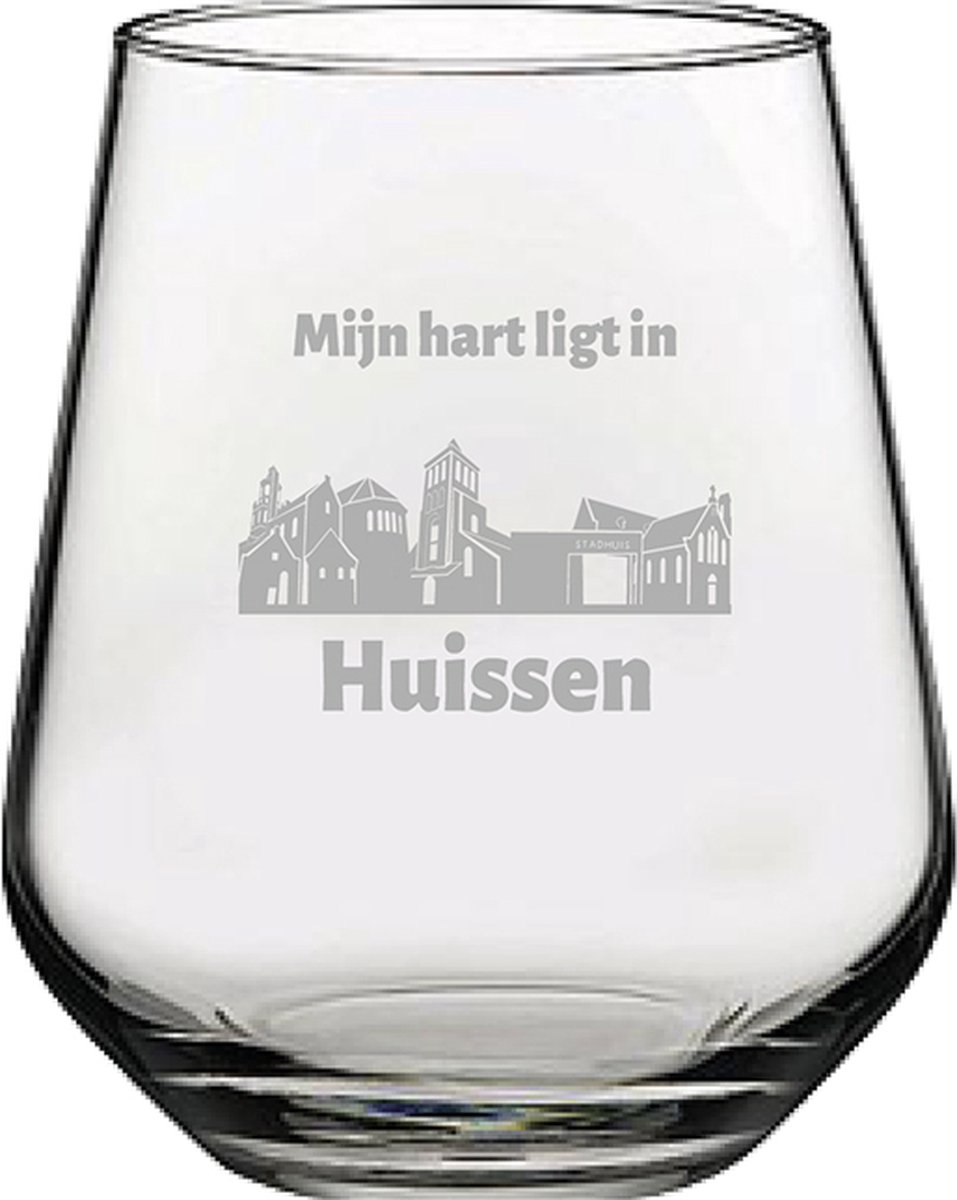 Gegraveerde Drinkglas 42,5cl Huissen