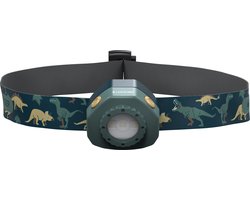 Ledlenser KIDLED4R GROEN - hoofdlamp - oplaadbaar - 40 lumen - kindvriendelijk
