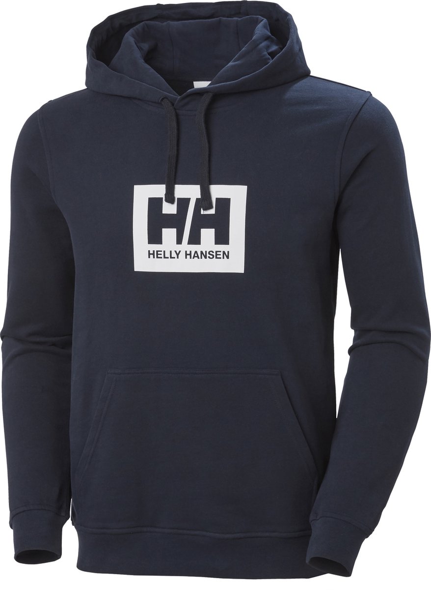 Helly Hansen Box Hoodie Heren Blauw