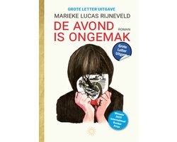 Omslag van Gouden Grote Letter Boeken - De avond is ongemak