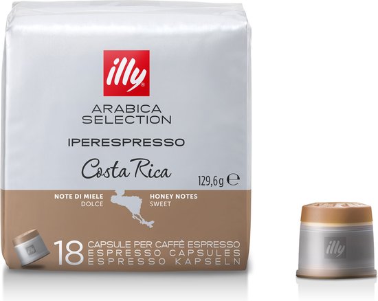 illy - Iperespresso koffie Costa Rica - 6 x 18 capsules