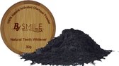 BySMILE® Charcoal Poeder - Whitening Teethpowder - 100% Natuurlijk - Milieuvriendelijk - Charcoal - Eco friendly - Tandbleek poeder - Houtskool poeder 30g - tanden witten - Bamboe - Cadeau - Kerst - Kerstcadeau - Geschenk