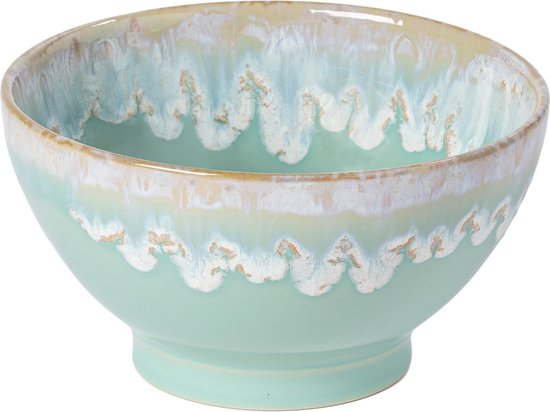 Costa Nova - servies - lungo kop - Grespresso roze - aardewerk - set van 6 - H 7,5 cm 5479