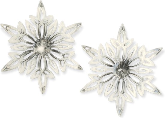 Resin Art JR: Set van 2 Kersthangers (transparant, wit en zwart)