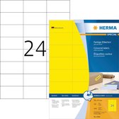 Herma printeretiketten Labels yellow 70x37 SuperPrint 2400 pcs.