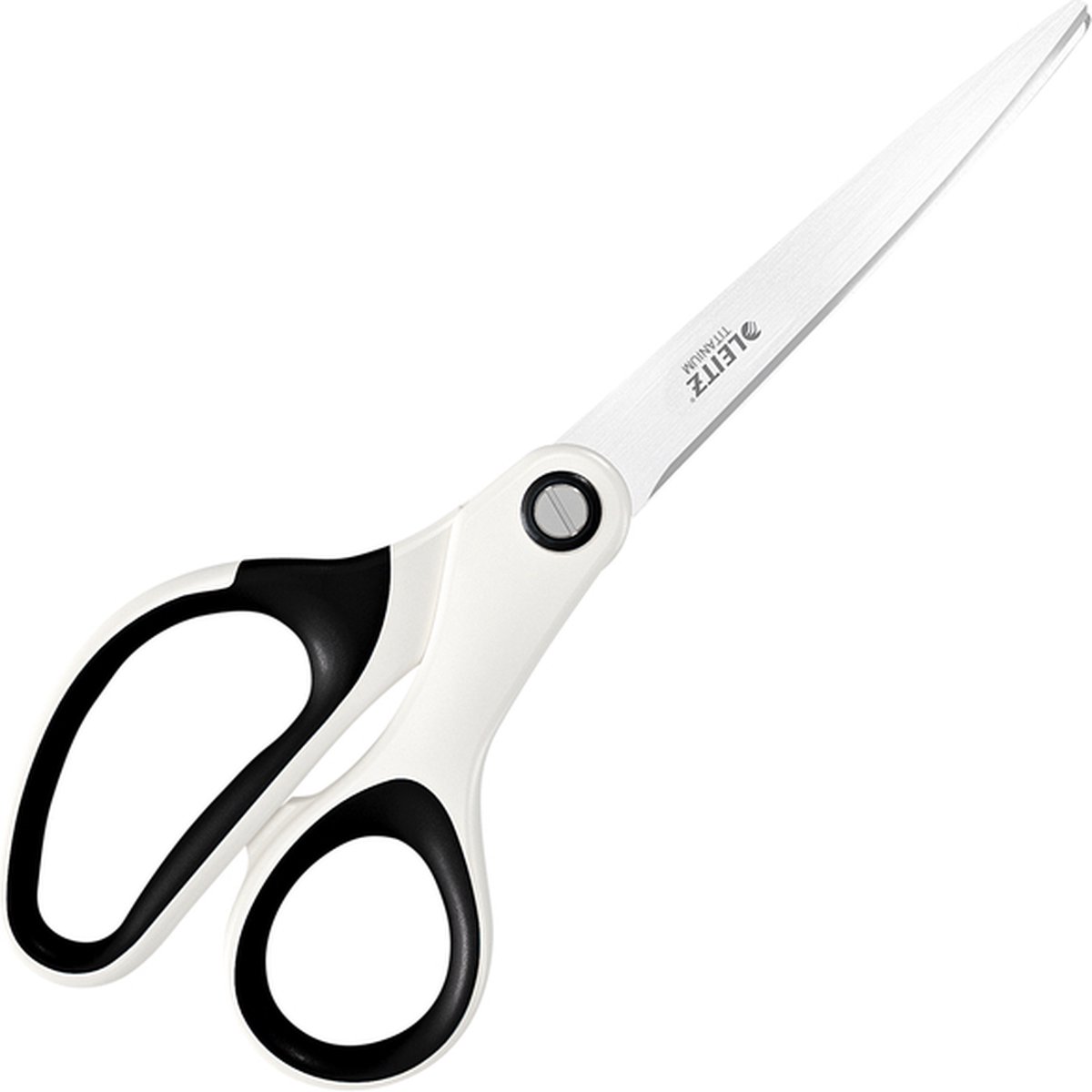 Leitz WOW Titanium Schaar - 205 mm - Voor Kantoor En Thuiswerken - Ideaal Voor Thuiskantoor - Wit