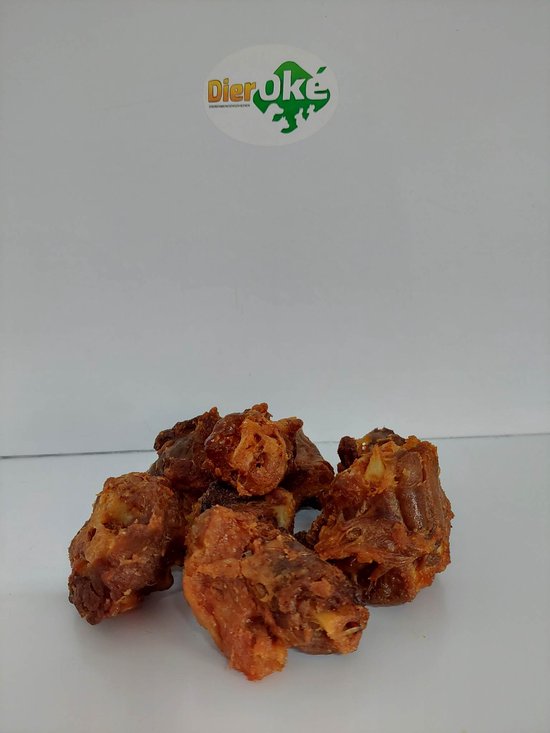 DierOKÉ - turkey necks 100% natuurlijke hondensnacks - kalkoennekken - kalkoen chunks - turkey dog treat 1000gr (1kg)