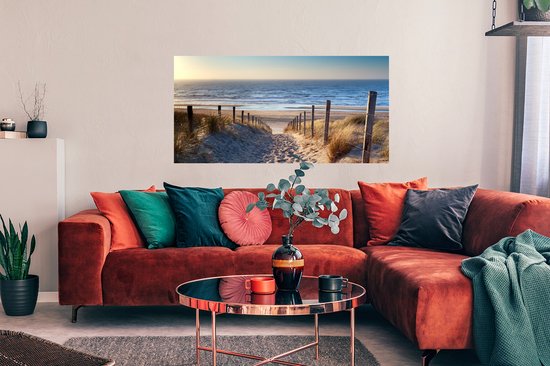 Affiche Sable - Plage - Dune - Mer - Été - 120x60 cm